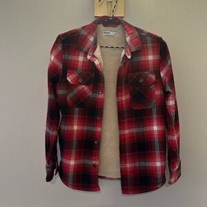 Youth M Fur-Lined Flannel